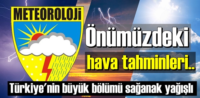 Meteoroloji Genel Müdürlüğü 5 Kasım 2020 perşembe, önümüzdeki hava tahminlerini açıkladı!