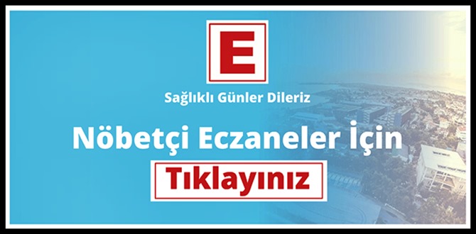 06 Kasım 2020 - Türkiye genelinde Nöbetçi Eczaneler