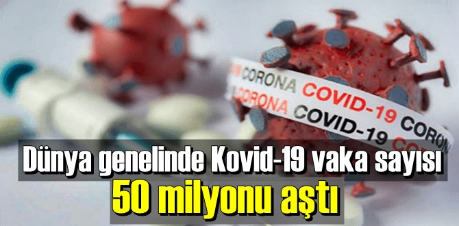 Dünya genelinde korona virüs vaka sayısı