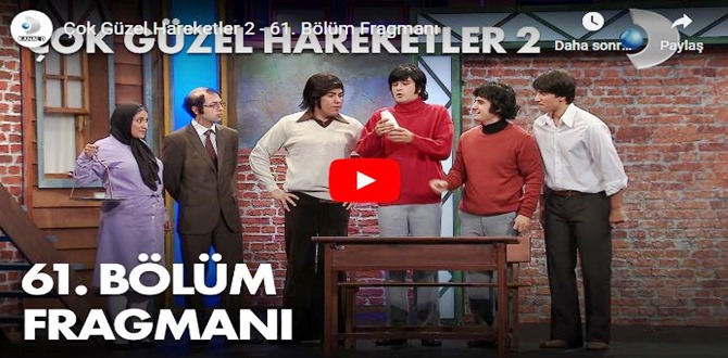 8 Kasım Çok Güzel Hareketler 2 61.Bölüm Fragmanına bakıver