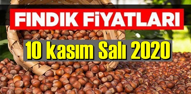 10 kasım Salı 2020 Türkiye günlük Fındık piyasası, Fındık bugüne nasıl başladı