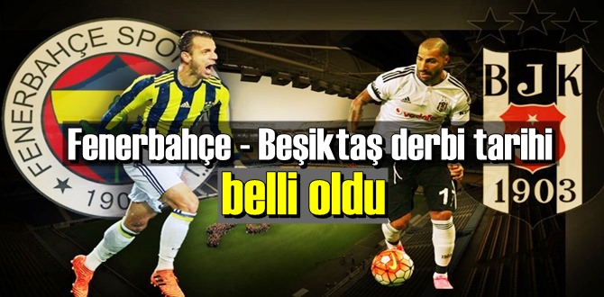 Fenerbahçe - Beşiktaş derbi tarihi 29 Kasım 2020 Pazar günü