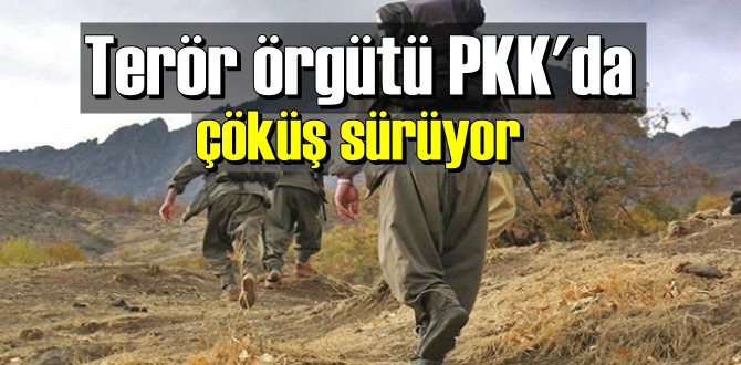 Teröristlerin şifreli görüşmeleri deşifre oldu.PKK'da çöküş sürüyor