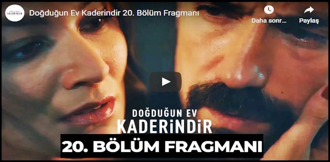 Doğduğun Ev Kaderindir 20.Bölüm Fragmanına bakıver