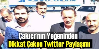 Çakıcı'nın Yeğeninden Dikkat Çeken Twitter Paylaşımı