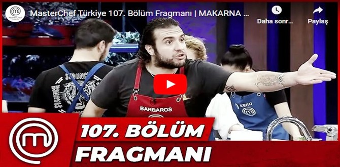 24 kasım – MasterChef Türkiye 107.Bölüm Fragmanı