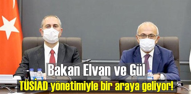 Bakan Elvan ve Gül, TÜSİAD yönetimiyle bir araya geliyor!