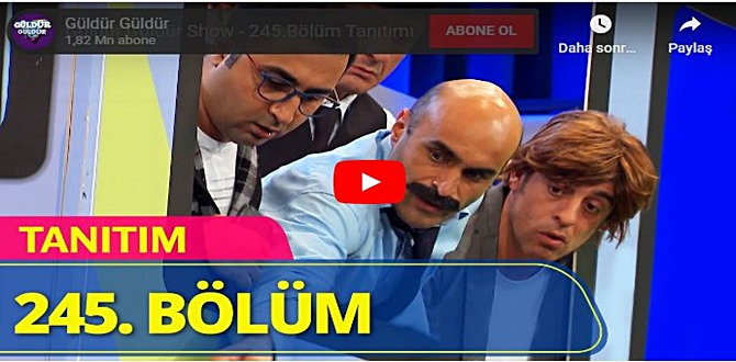 Güldür Güldür Show 245.Bölüm Fragmanı
