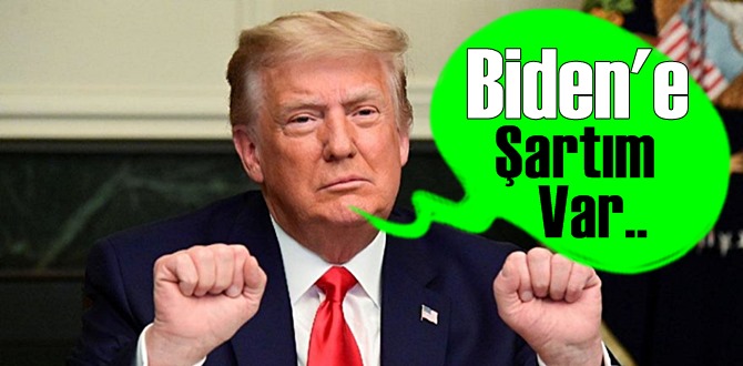 Trump, Pes edecek gibi değil! Biden'e şart koydu!..