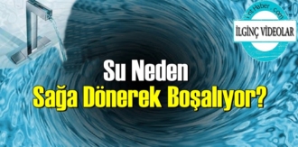 İlginç ama gerçek: Su Neden Sağa Dönerek Boşalıyor