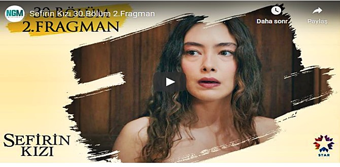 28 kasım – Sefirin Kızı 30.Bölüm 2. Fragmanına bakıver