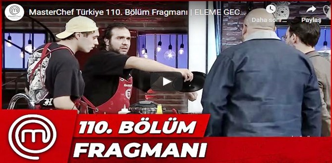 29 kasım – MasterChef Türkiye 110.Bölüm Fragmanına bakıver