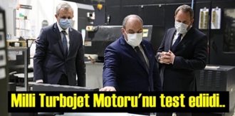 Tamamı yerli ve milli olan, Füze Turbojet Motoru Test çalışmaları yapıldı!