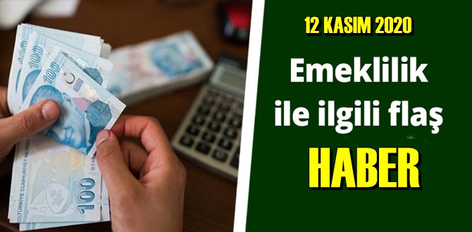 Emeklilik ile her gün iyi haberler geliyor!