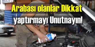 Arabası olanlar Dikkat,