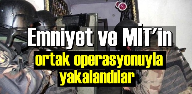 Emniyet ve MİT'in takibinde olan DEAŞ'lı 2 terörist Keşif yaparken yakalandı!