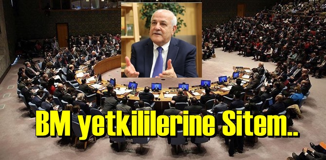 Riyad Mansur, İsrail'in Filistinlilere ait yapıların yıkımlarını BM'li yetkililere şikayet etti