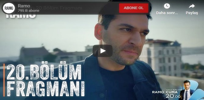 7 Kasım Ramo 20.Bölüm Fragmanına bakıver