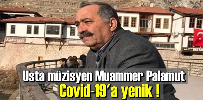 Usta müzisyen Muammer Palamut Covid-19'dan vefat etti.