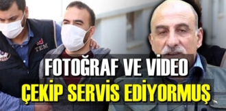 Fotoğraf ve Video çekip servis ediyormuş! İbrahim K. Yakalandı.