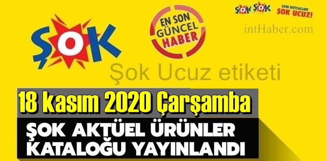 ŞOK aktüel ürünler kataloğu