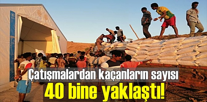 Çatışmalardan kaçanların sayısı 40 bine yaklaştı!