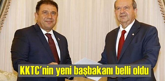 Kuzey Kıbrıs Türk Cumhuriyeti'nde Başbakanlık koltuğuna Ersan Saner oturuyor