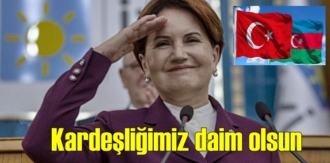 Meral Akşener; Azerbaycan’ın Zafer Gününü Kutladı