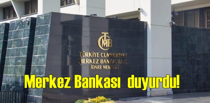 TCMB duyurdu! Kısa vadeli net döviz pozisyonu fazlası 17,1 milyar dolar