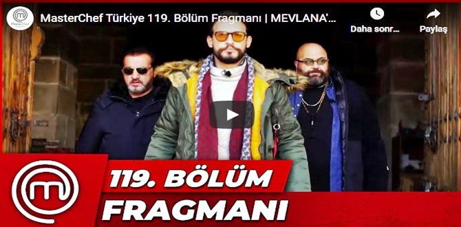 11 Aralık – MasterChef Türkiye 119.Bölüm Fragmanına bakıver