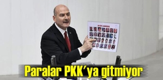 Soylu, HDP'lilere; "Paralar PKK'ya gitmiyor, millete gidiyor" !