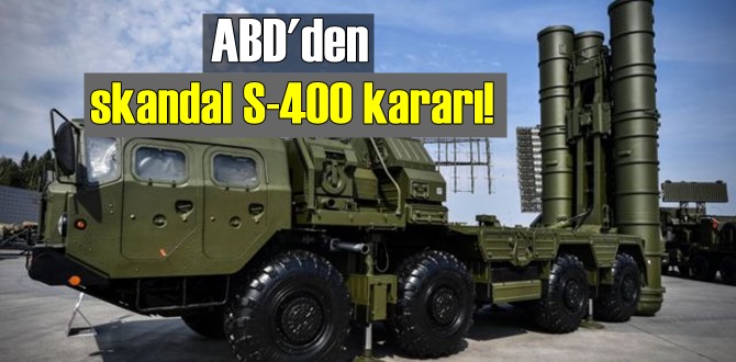 Trump bekletiyordu, ABD S-400 yaptırımlar uygulama kararı aldı!