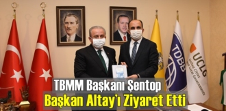 TBMM Başkanı Şentop Konya Büyükşehir Belediyesi Başkanı Uğur İbrahim Altay’ı ziyaret etti