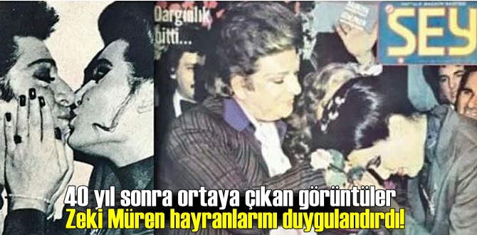 40 yıl sonra ortaya çıkan görüntüler Zeki Müren hayranlarını duygulandırdı!