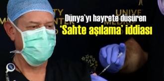 Dünya’yı hayrete düşüren ‘Sahte aşılama’ iddiası