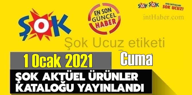 1 Ocak 2021 Cuma/ ŞOK aktüel ürünler kataloğu açıklandı