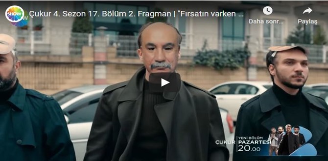 26 Aralık – Çukur 109.Bölüm 2. Fragmanına bakıver