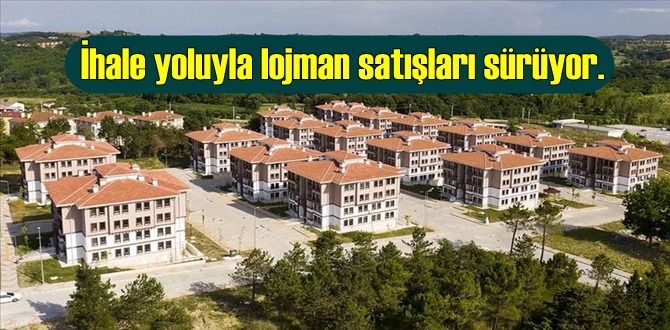 Kocaeli'nde 58 adet lojman satışa sunuldu