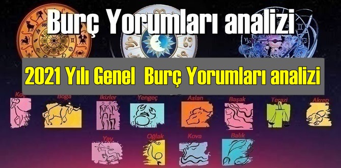 2021 Yılı Genel ilk Burç Yorumları analizi