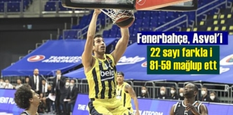 EuroLeague'in 17. haftasında Fenerbahçe, Asvel'i 81-59 mağlup etti