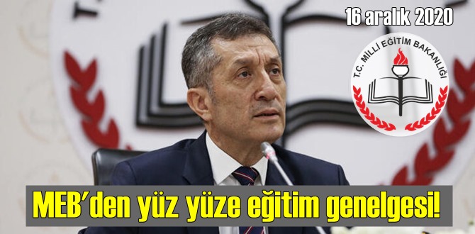 Resmi anaokulları, Özel eğitim anaokulları ve uygulama sınıfları yüz yüze eğitim genelgesi!