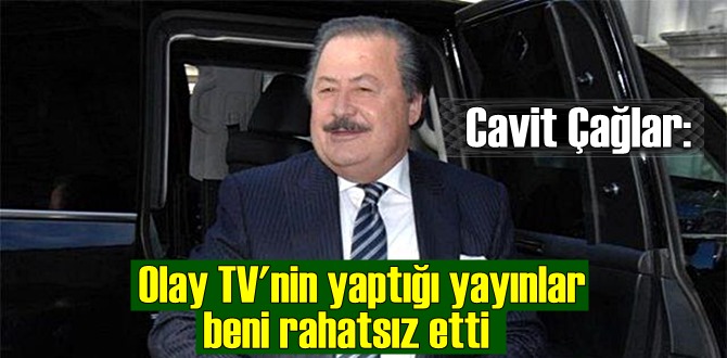 Cavit Çağlar yayınlardan Rahatsız olmuştu Olay TV yayın hayatına Nokta koydu.