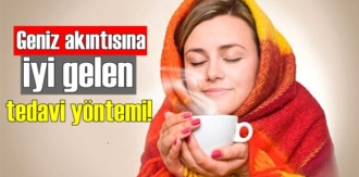 Geniz akıntısına iyi gelen tedavi yöntemi!