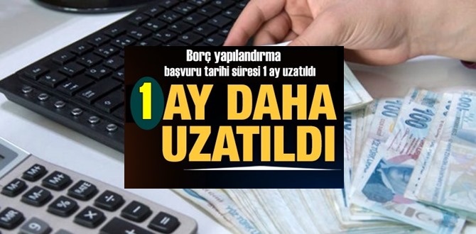 KYK ve vergi borcu olanlar dikkat! Borç yapılandırma başvuru tarihi süresi 1 ay uzatıldı