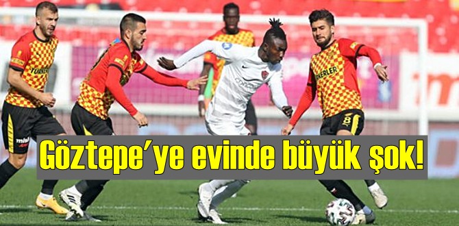 Süper Lig'in 13. haftası'nda Göztepe evinde Hatayspor'a 1-0 yenildi