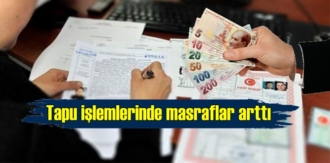 2021 yılında yapılacak tapu işlemlerine ait masraflarda artışlar oldu