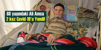 88 yaşındaki Ali Amca 2 kez Covid-19'u Yendi!