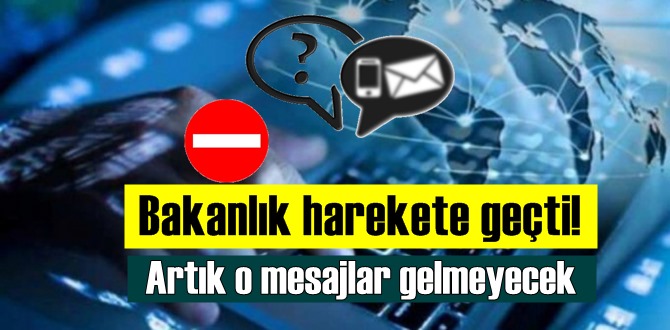 SMS, e posta ve sesli aramalar sizi rahatsız edemeyecek!