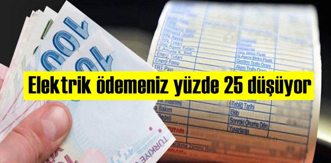 Elektrik ödemeniz nasıl yüzde 25 düşüyor,bizden öneriler!