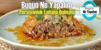 Bugün Ne Yapalım – Porsiyonluk Lahana Dolması